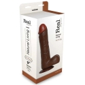 Real Rapture Dark Ginger Dildo Thick Penis with Balls 25cm Real Rapture Dark Ginger Dildo Thick Penis with Balls 25cm