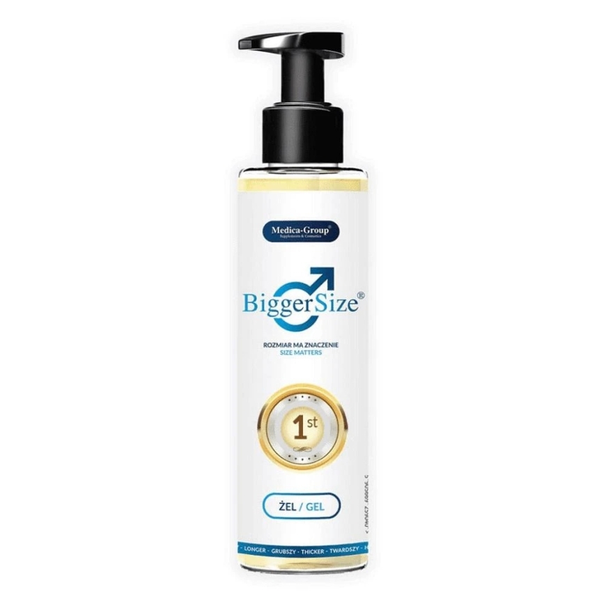 Medica MEDICA-GROUP_Bigger Size intīmo gēlu vīriešiem dzimumlocekļa palielināšanai 150ml