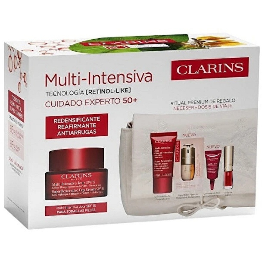 Clarinsi kingituste komplekt kõigile küpse naha tüüpidele Multi Intensive