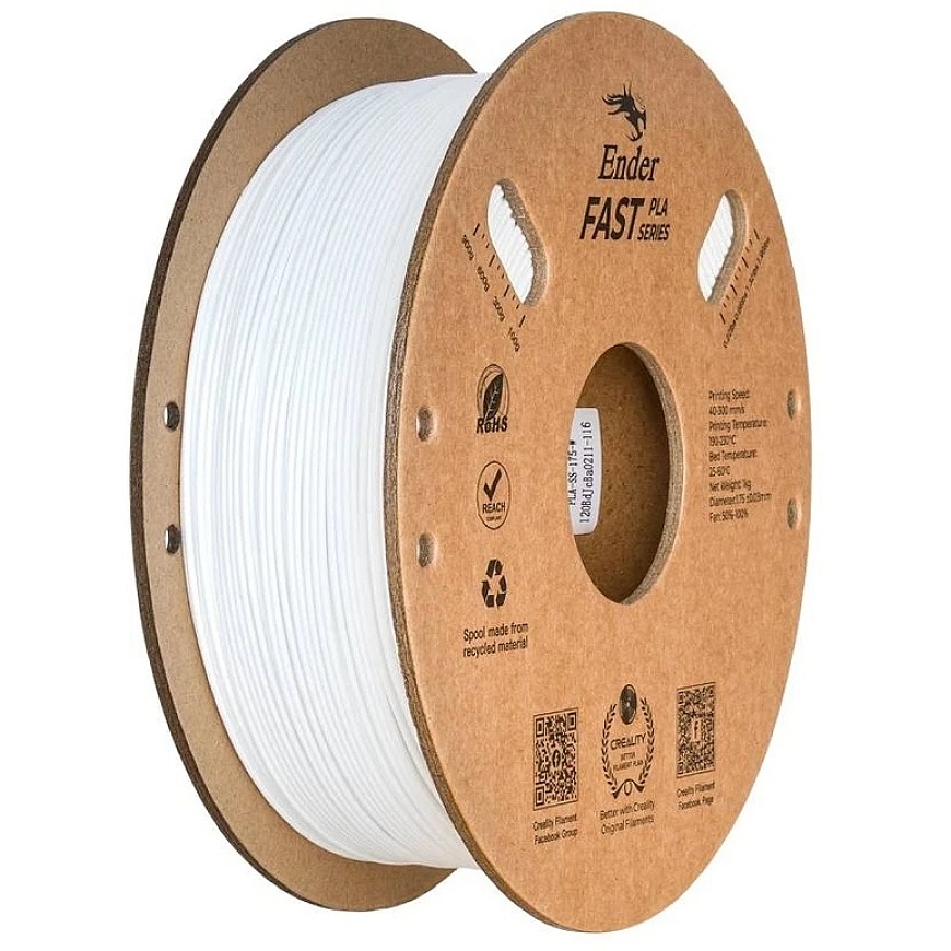Gija Creality Ender Fast PLA 1.75mm 1kg – white – 2