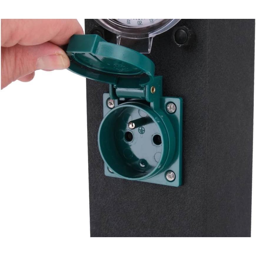 Yato Toya Sa Poland Outdoor Electric Socket Column with Controller | Steel | IP44 | 2 x 230 V (YT-81276) – 5