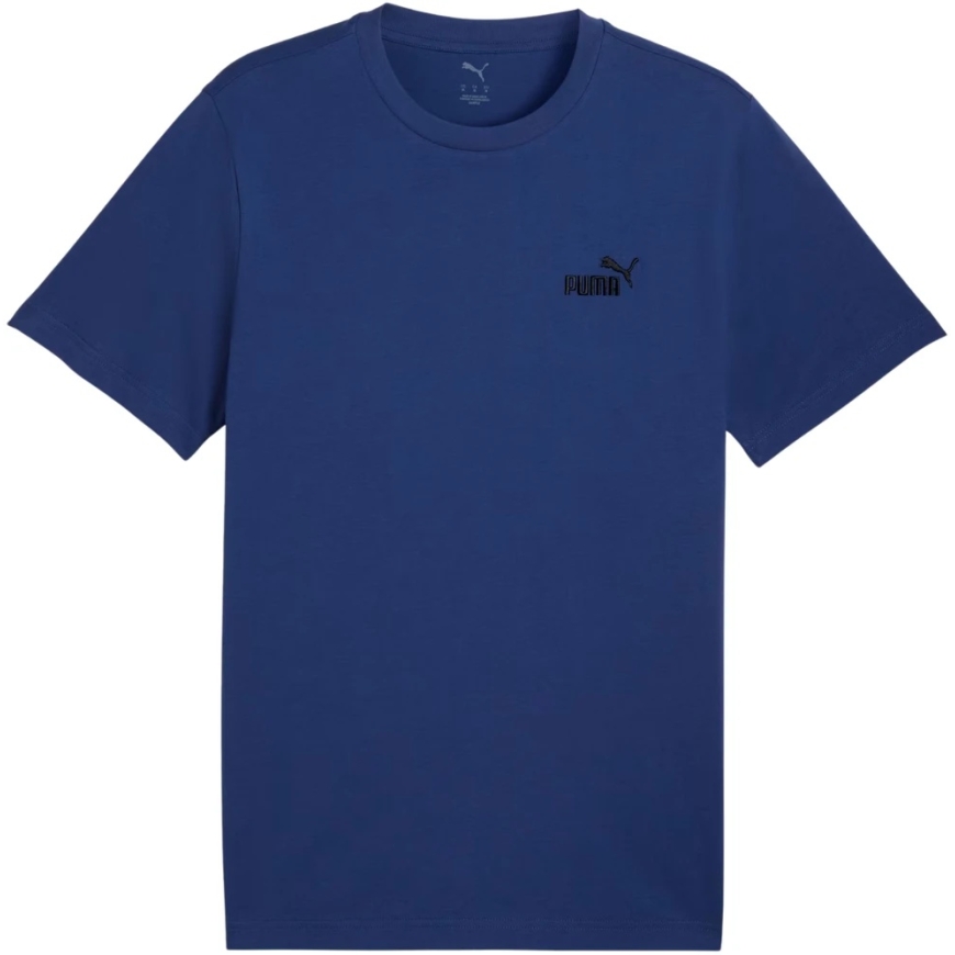 Puma Men's ESS Small No.1 Logo Tee Dark Blue 682535 47 (S) – 2