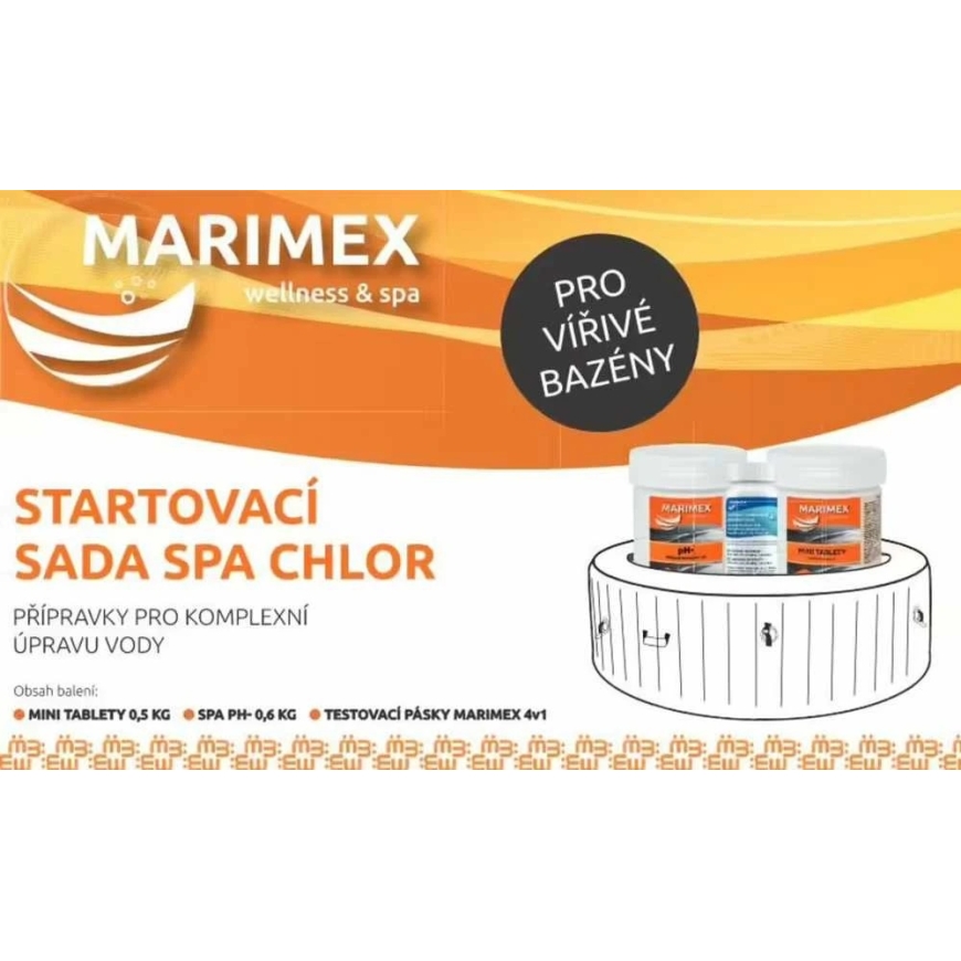 Marimex Aquamar Startovací sada Spa chlor mini – 2