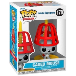 FUNKO POP! Vinyl Figure: Mouse Trap Game - Caged Mouse, ~9 cm