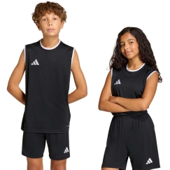 adidas Entrada 26 Sleeveless Jersey for Kids black KB3933 (164cm)