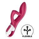 BoT Satisfyer "Embrace Me" berry-flavored rabbit vibrator BoT Satisfyer "Embrace Me" berry-flavored rabbit vibrator