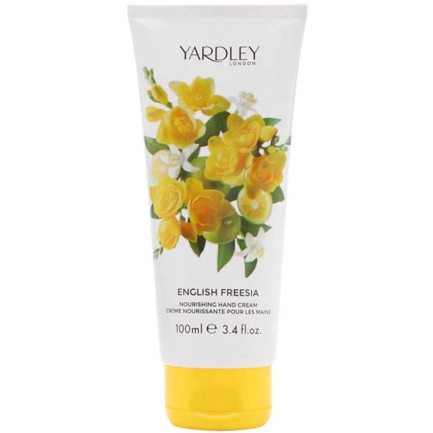 Yardley English Freesia rankų kreminis „English Freesia“, 100 ml