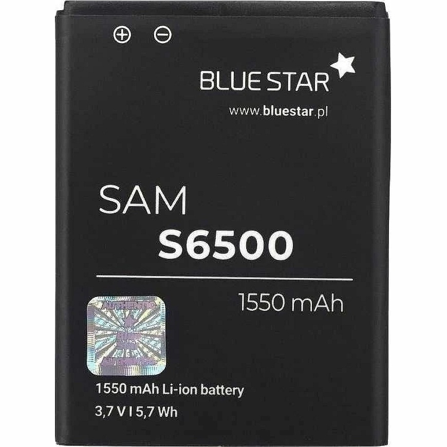 BlueStar Blue Star Zils STAR PREMIUM akumulators SAMSUNG Galaxy Mini 2 S6500 / Galaxy Young S6310 / Galaxy Ace Plus S7500 1550 m – 3