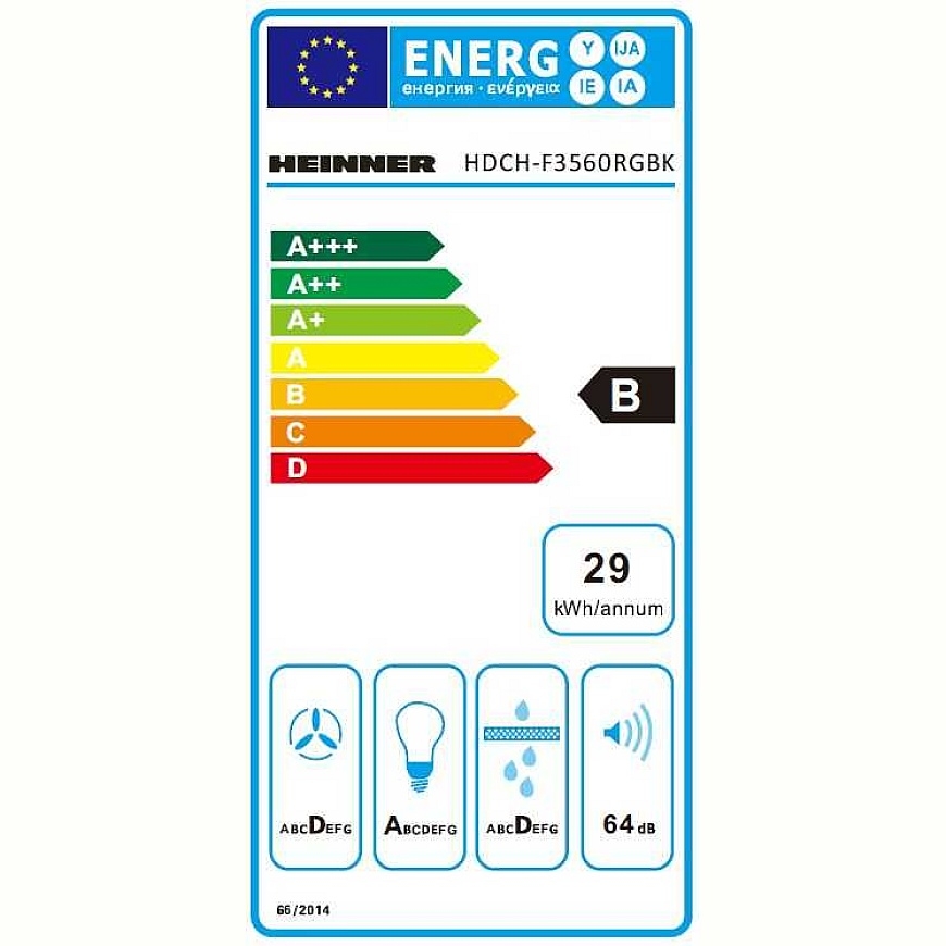 HOTA DECORATIVA HEINNER HDCH-F3560RGBK izvadventilators – 2