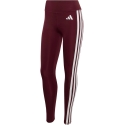 adidas Optime Essentials Workout 3-Stripes 7/8 naisten legginsit bordo värissä KT3772 (L)