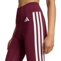 adidas Optime Essentials Workout 3-Stripes 7/8 naiste retuusid burgundia värviga KT3772 (L) adidas Optime Essentials Workout 3-Stripes 7/8 naiste retuusid burgundia värviga KT3772 (L)