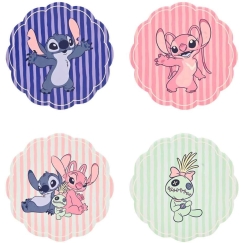 Widdop Co Disney Stitch 4-osaline keraamiliste aluste komplekt