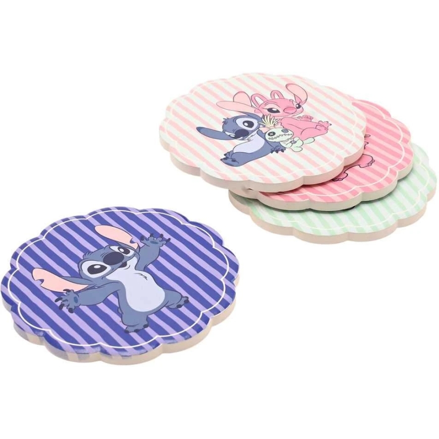 Widdop Co Disney Stitch набор из 4 керамических подставок – 2