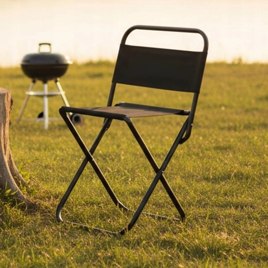 Enero Camp Folding Camping Chair 35x28x58 cm, black – 5
