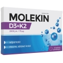 Molekin D3+K2 toidulisand, 60 kattega tabletti