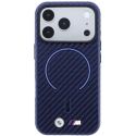 Чехол BMW M Carbon Printed Ring MagSafe для iPhone 18 Pro / 17 Pro, темно-синий Чехол BMW M Carbon Printed Ring MagSafe для iPhone 18 Pro / 17 Pro, темно-синий