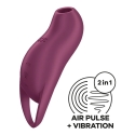 Satisfyer Air Pulse SATISIFYER - POCKET PRO 1 CLITORIS STIMULIATORIUS GRANATAS Satisfyer Air Pulse SATISIFYER - POCKET PRO 1 CLITORIS STIMULIATORIUS GRANATAS