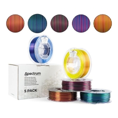 Filamentai PLA magic silk mix 5x0.25kg Spectrum PLA-MagMIX-175-5x025 (5905991404866)