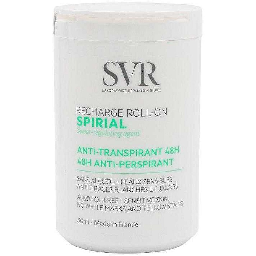 Svr spirial роликовый дезодорант 50мл растительный refill