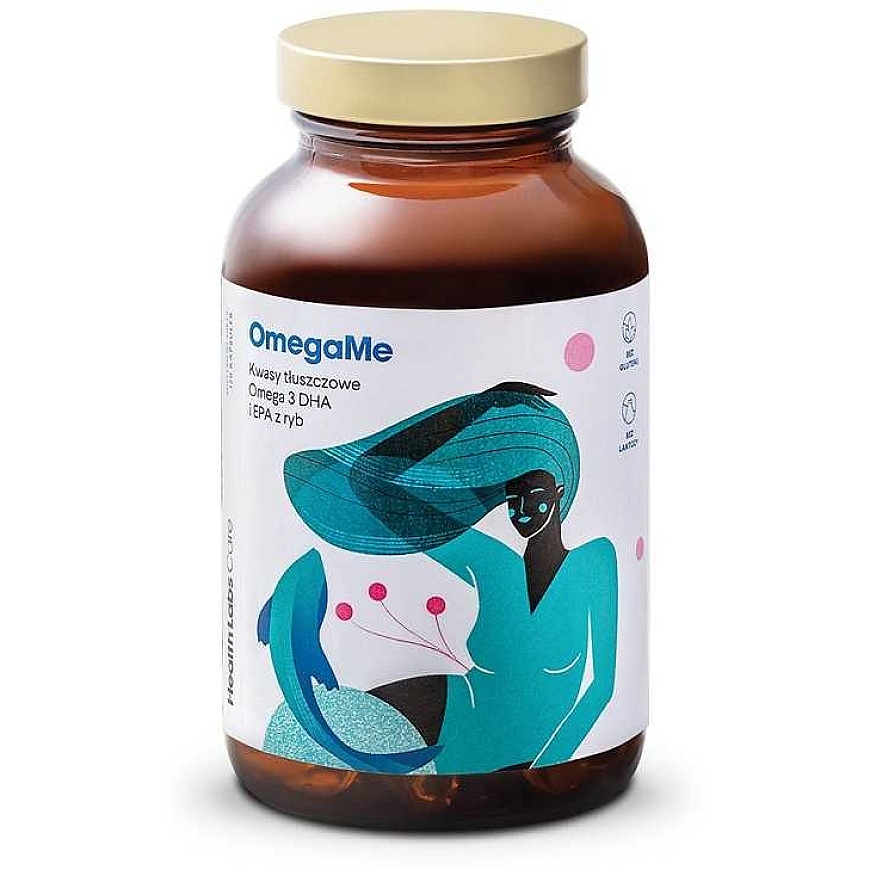 Healthlabs OmegaMe rasvahappolisä 120 kapselia