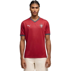 Vīriešu Puma FPF Portugāles Mājas Krekls Replicē Klubs sarkans 783278 01 (S)