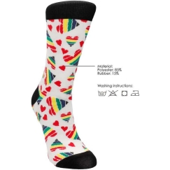 Sexy Socks "Cheerful Hearts" - 36-41