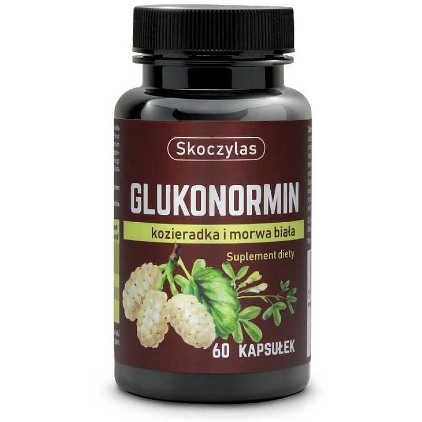 Skoczylas Glukonormin ravintolisä mulperipuun ja valkoisen mulperipuun 60 kapselia