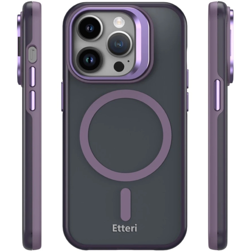 Чехол Etteri Morning Fog для iPhone 14 Pro 6,1" фиолетовый – 4