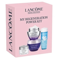 Lancome'i komplekt: vananemisvastane seerum Advanced Genifique näole, 10 ml + Renergie Yeux Multi-Lift tõstmine ja pinguldav päe
