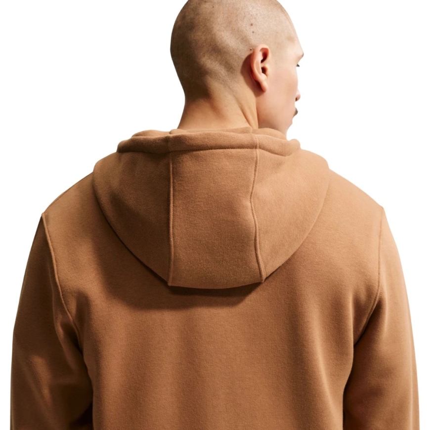 Men's Nike Hoodie with Zip, Brown – 4