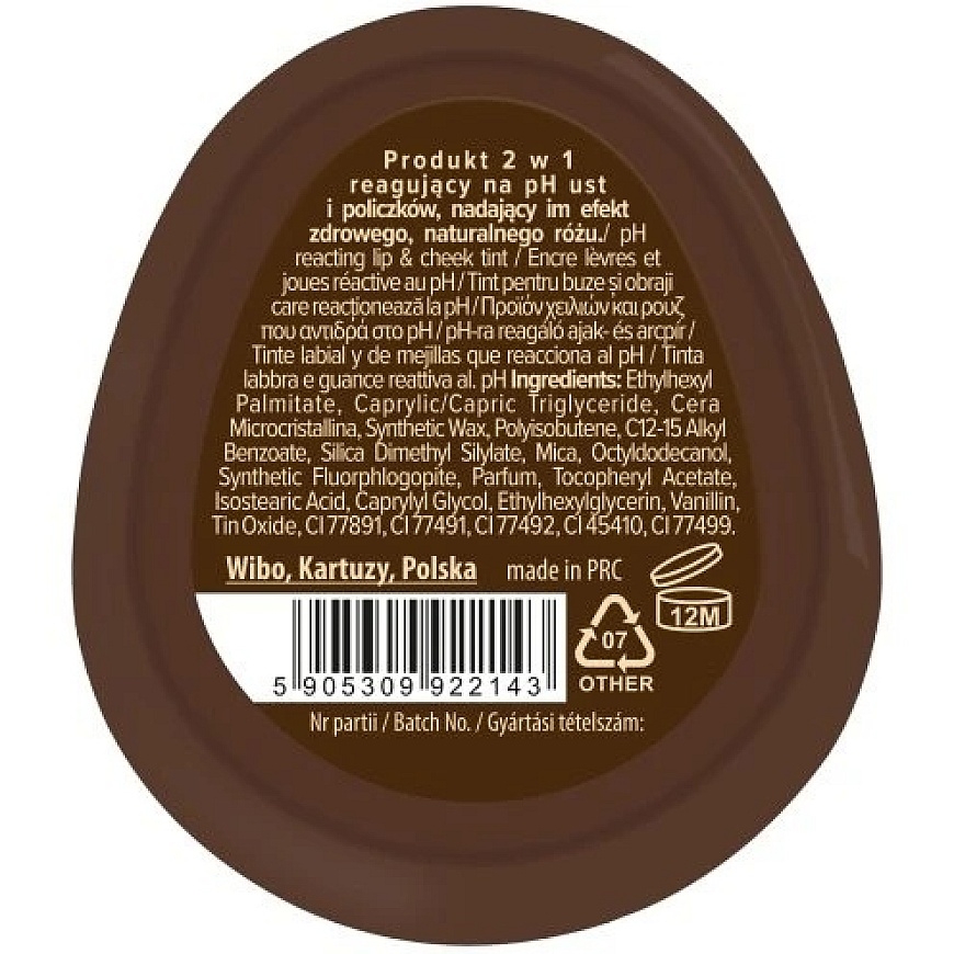 Lovely Praline pH Tint Huule- ja Põskedetailid 1,65 g – 2