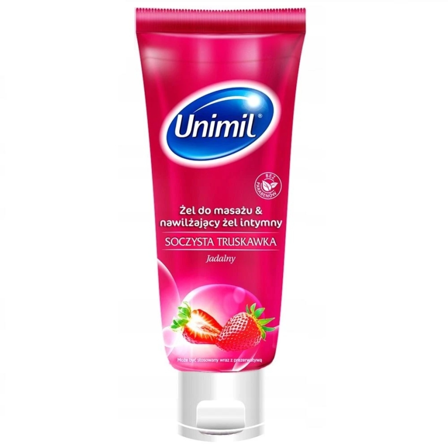UNIMIL UNIMIL_Luscious Sensual Massage Gel Juicy Strawberry 200ml