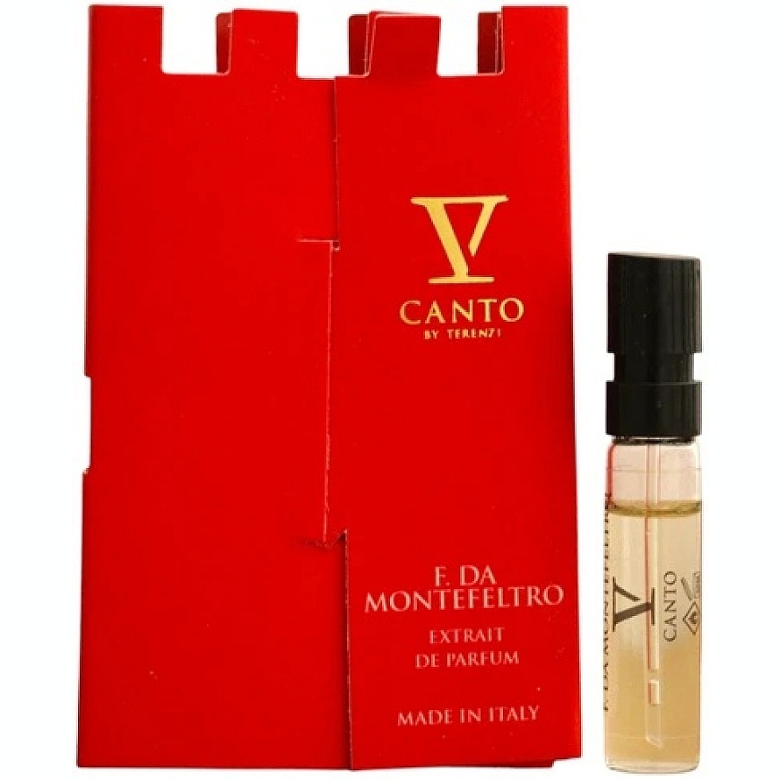 V Canto, F. Da Montefeltro, Parfīmu Ekstrakts, Unisex, 1.5 ml *Ampula