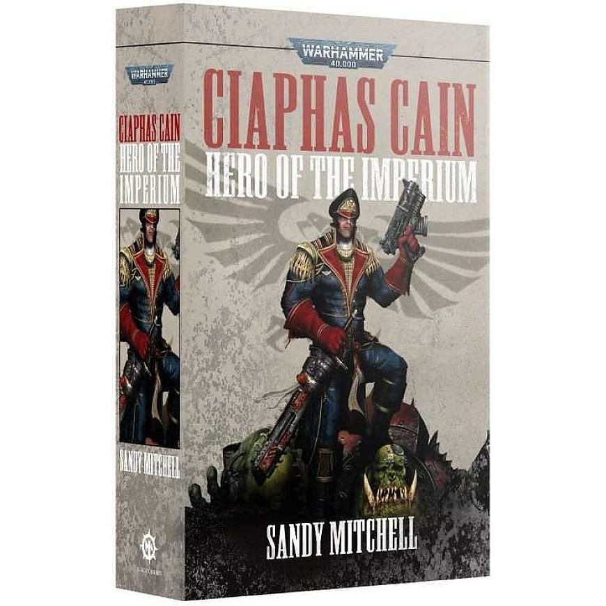 Sandy Mitchell Games Workshop Ciaphas Cain: Imperija varonis (mīkstajā vāciņā) grāmata