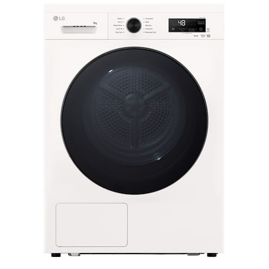 LG RHX1009NWB trummelkuivati Eraldiseisev Eest täidetav 9 kg Valge