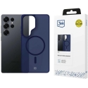 3mk dūmains "MagCase" aizsargapvalks "Samsung Galaxy S25 Ultra" - Zils caurspīdīgs