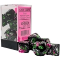 Chessex Polyhedral Paintball/green 7-Die Set Chessex Polyhedral Paintball/green 7-Die Set