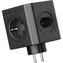 Plastrol Разветвители 2p+земля и 3x3p 3x USB-A schuko кабель Plastrol Разветвители 2p+земля и 3x3p 3x USB-A schuko кабель