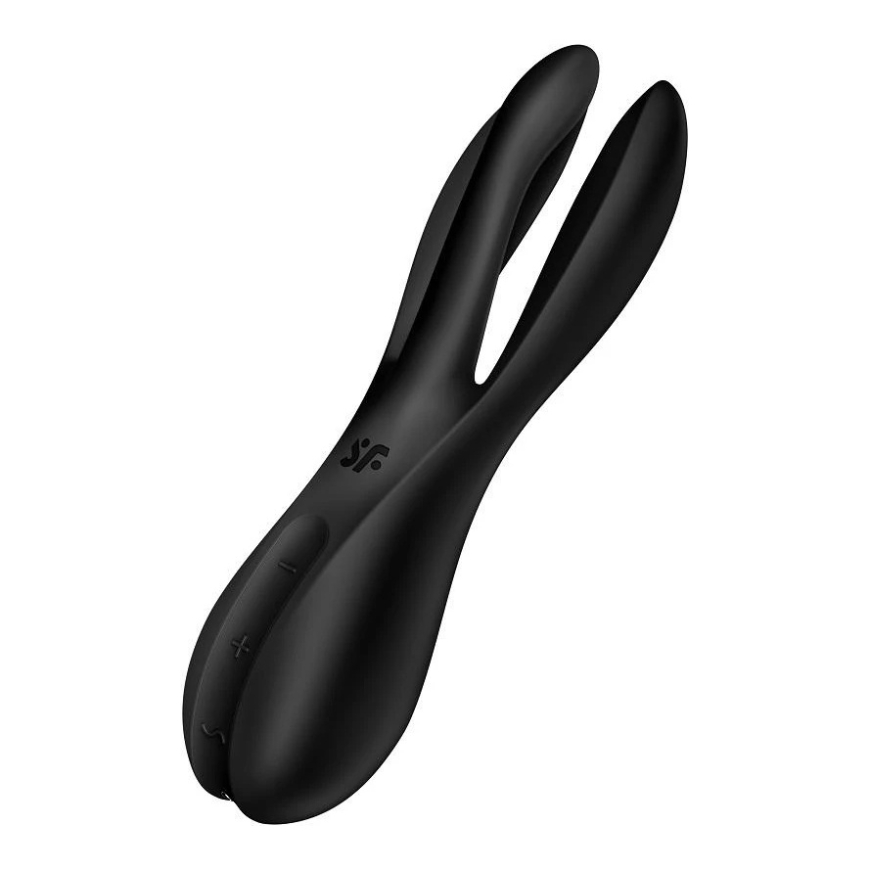 Satisfyer Trys 2 melns vibrators