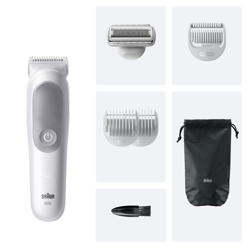 Braun Series 5 80789712 body groomer/shaver Light grey – 2