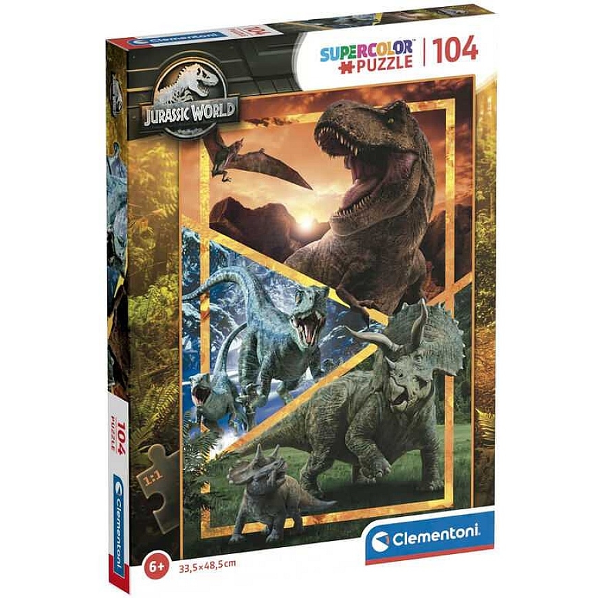 Clementoni Jigsaw Puzzle 104 pcs - Jurassic World