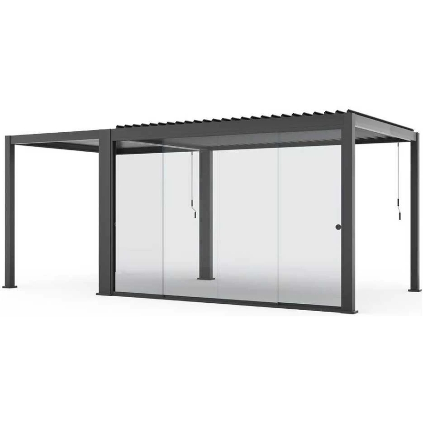 Home4You Mirador-111 4m Sliding Glass Doors for Gazebo