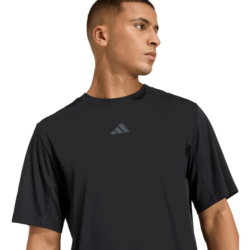 Men's t-shirt adidas D4T PrimeLift 3 Stripes black KE9937 (S) – 4