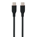 Hismart Silikoni USB Type-C - Type-C -kaapeli, 100W (musta, 2m) Hismart Silikoni USB Type-C - Type-C -kaapeli, 100W (musta, 2m)