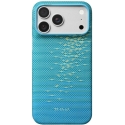 PITAKA Edge Case MagSafe Case for iPhone 18 Pro Max / 17 Pro Max lucid blue