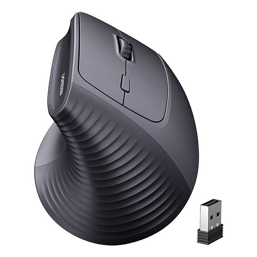 Ugreen M571 hiiri Office Oikeakätinen RF Wireless + Bluetooth 4000 DPI – 2