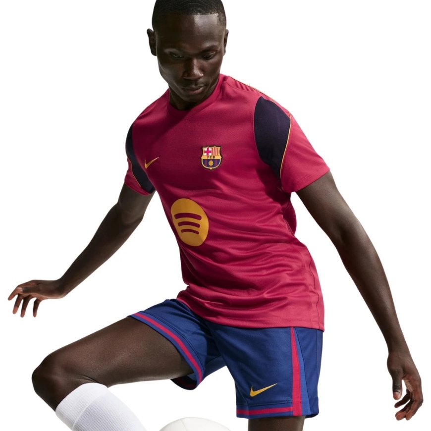 Vīriešu FC Barcelona Nike Strike t-krekls, bordo – 3