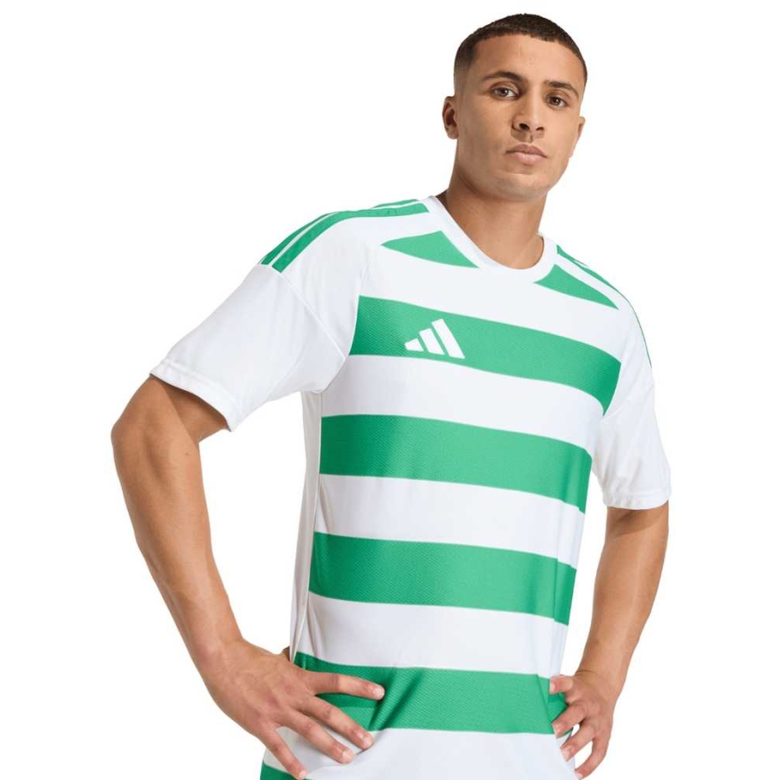 Men's t-shirt adidas Hooped 26 Jersey white and green KF3393 (XL) – 5