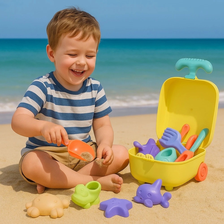 Koala Games beach cart with accessories – 5