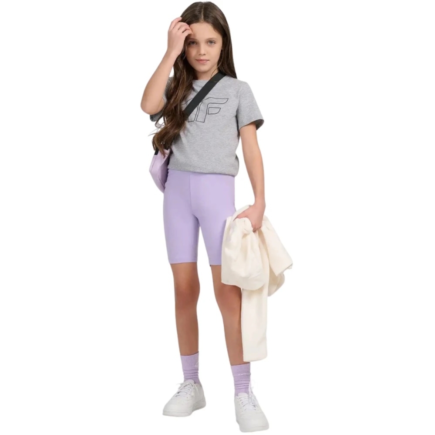 Meiteņu šorti 4F CAS F028 violeti 4FJWSS26TSTIF028 51S (158 cm) – 5